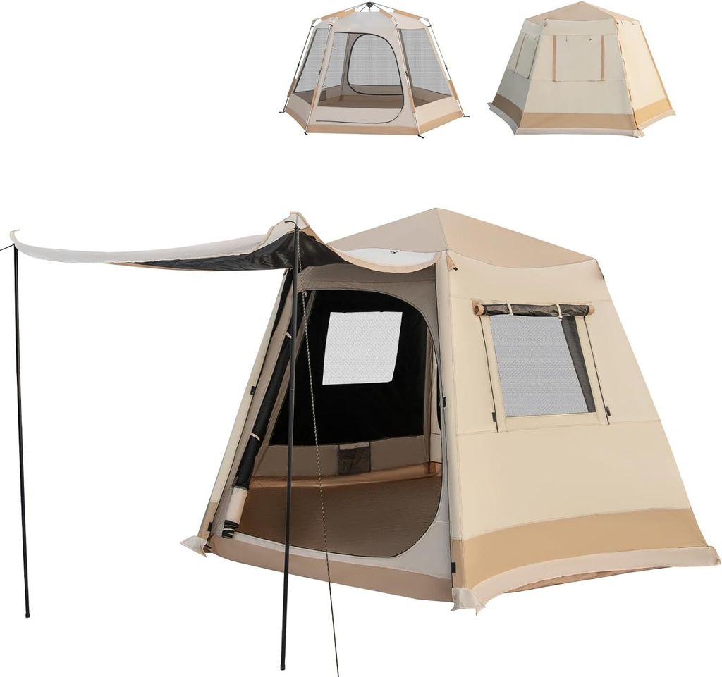 GOPLUS Campingzelt wasserdicht für 4-6 Personen, Produktbild 