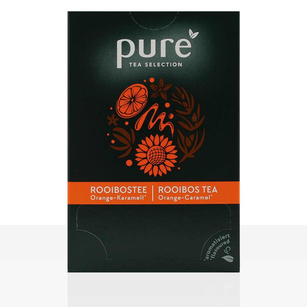 PURE Tea Selection Rooibos Orange Karamell 25 x 3g Tee Produktbild 