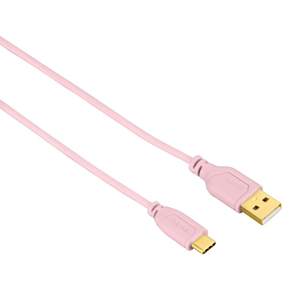HAMA Flexi-Slim USB C Rose 0,75m