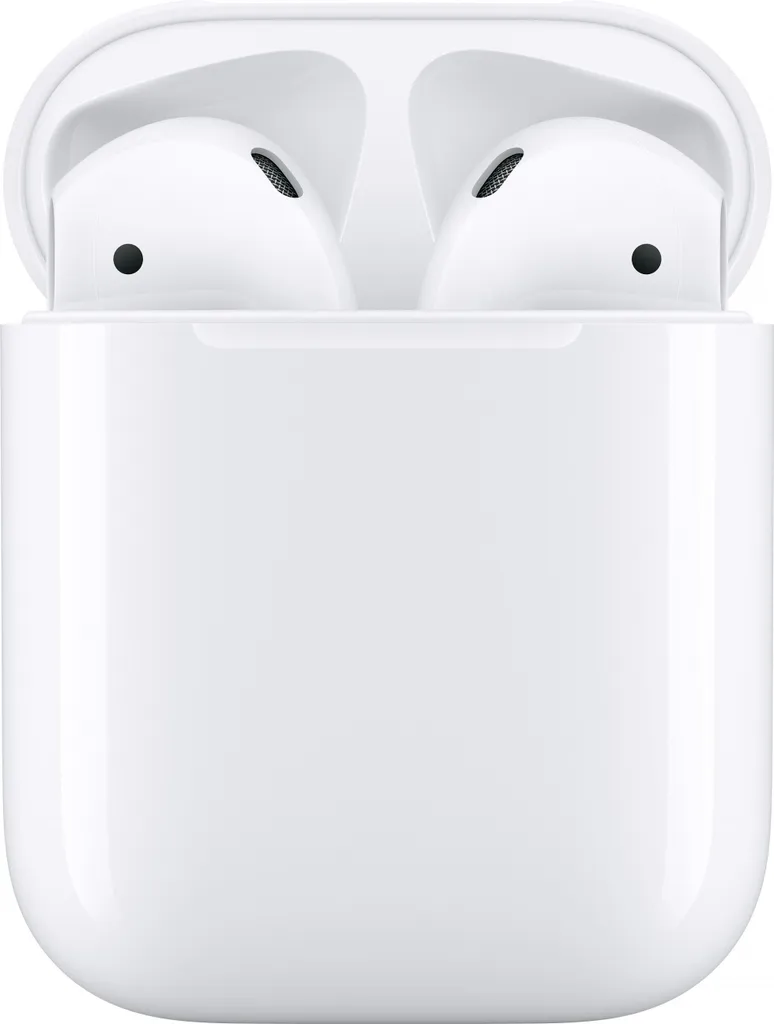 Écouteurs Bluetooth Apple AirPods 2 et Boîtier de Chargement Wh