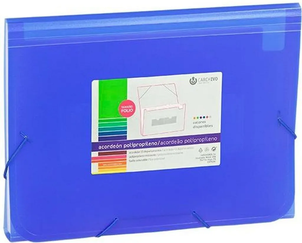 Cartella Organizer Carchivo Blu A4: Archiviazione Professionale Ufficio