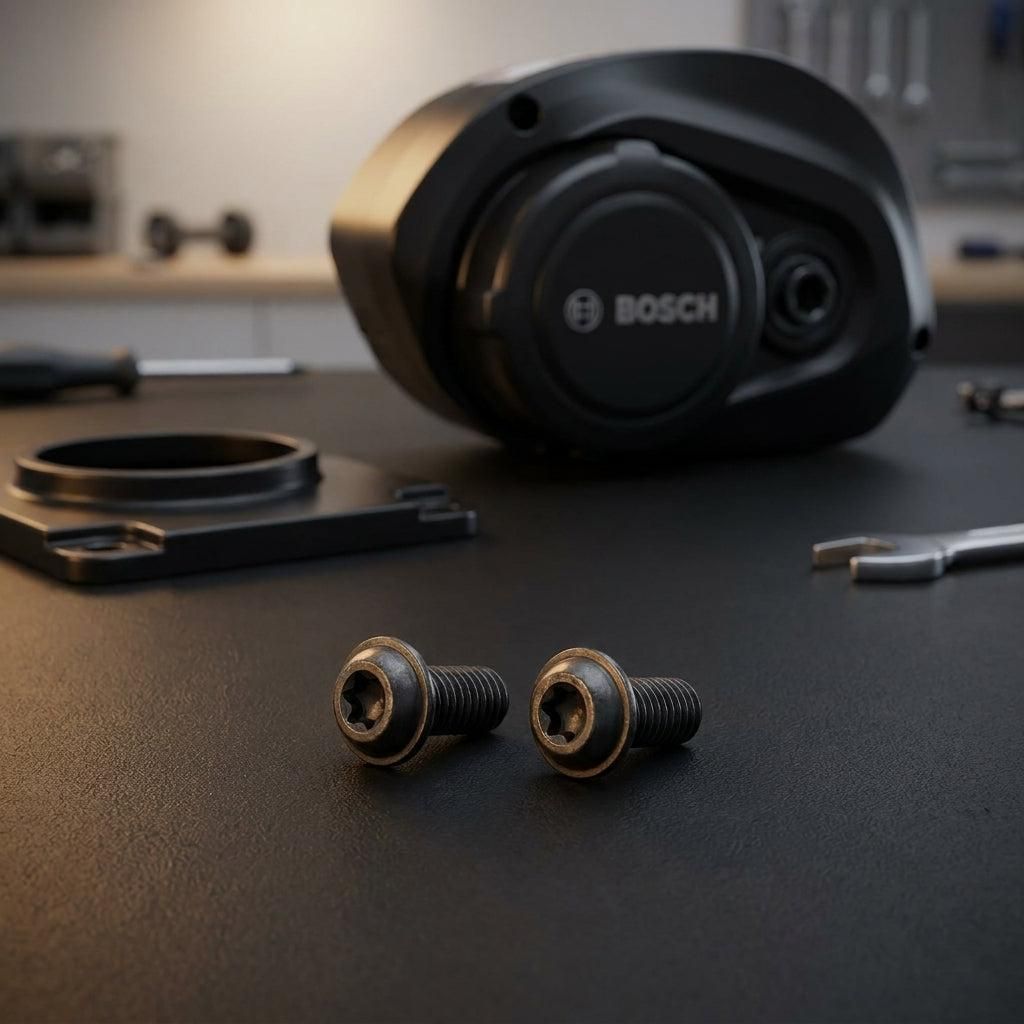 Bosch Schrauben-Set Montageplatte (BDU37YY) - sicheres Befestigungsset für E-...