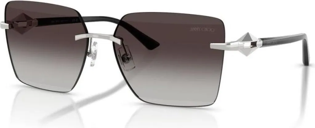 Monture de lunettes Jimmy Choo JC 4018 design rectangulaire en acétate