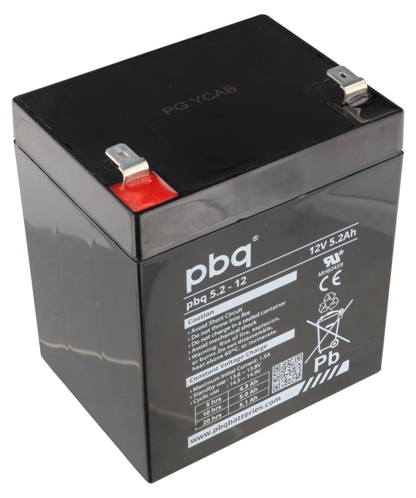 Batteria PBQ 5,2-12, 12,0V, 5,2Ah Immagine del prodotto 