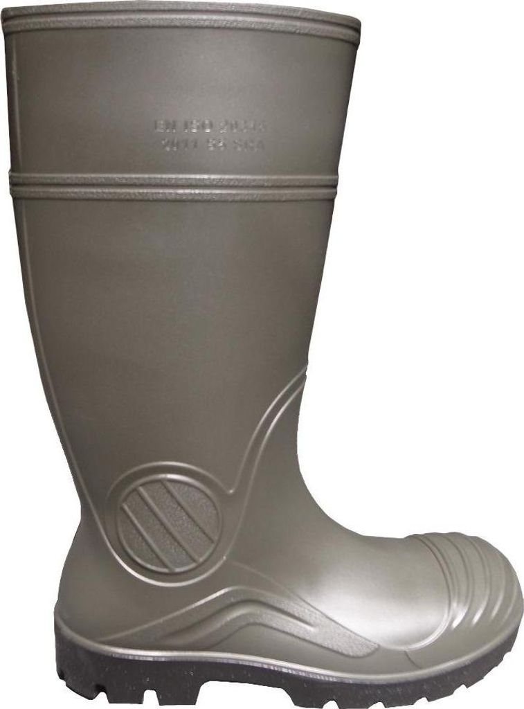 Gummistiefel S5 mit Stahlkappe grün 40