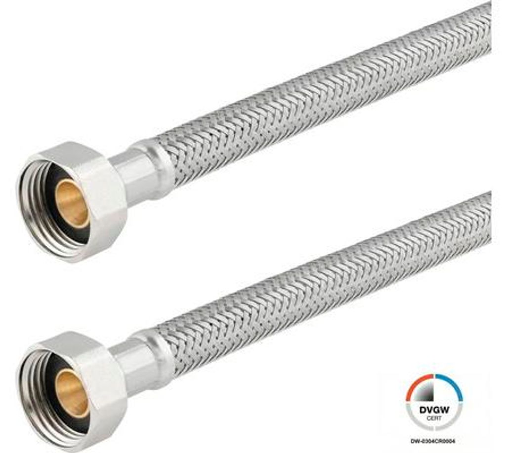 veporit Flexschlauch 1/2 IG x 1/2" IG x 1000 mm DVGW "