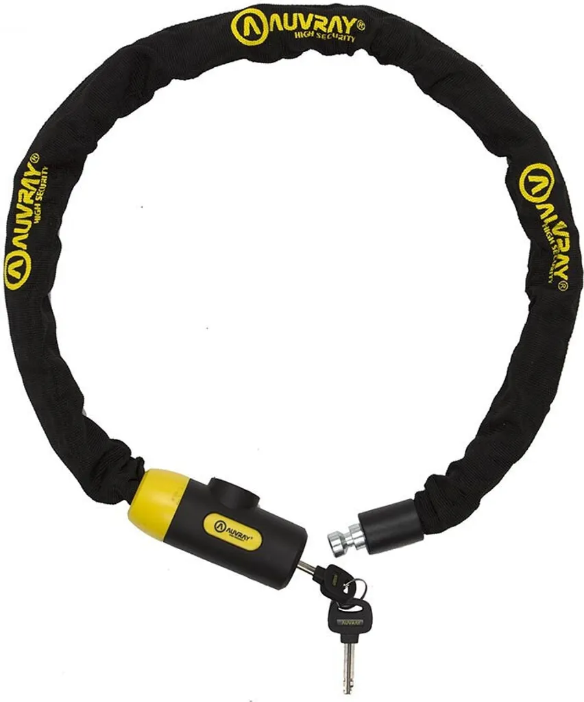 Chaîne Antivol Auvray C-Bloc 161508 pour Sécuriser votre Vélo ou Moto