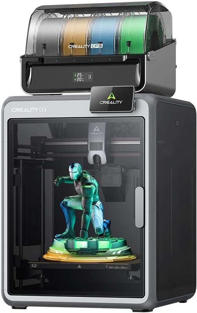 Imprimante 3D Creality K2 Combo, volume d'impression de 260 Image du produit 