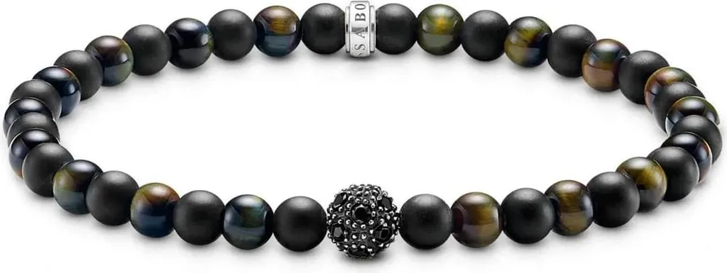 Bracelet Thomas Sabo Rebel Basics A2184 Argent Noble et Design Masculin