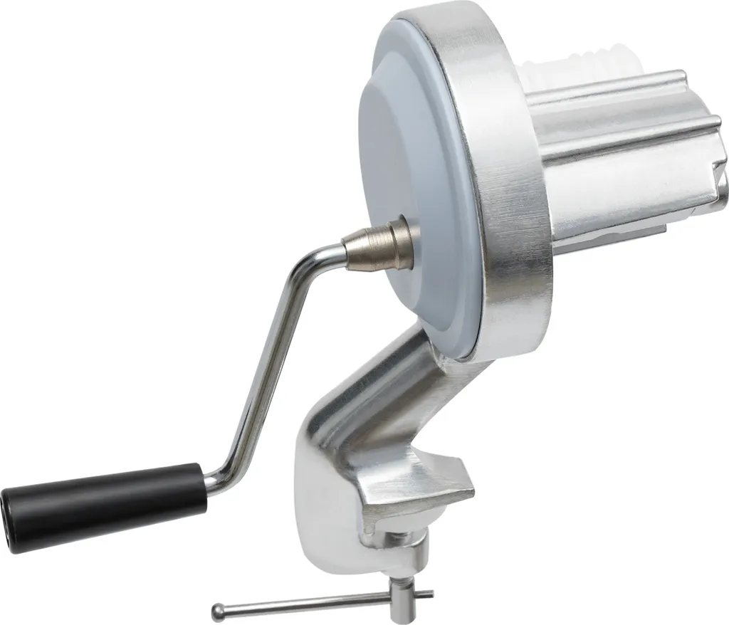 Machine à pâtes en alu alimentaire avec rouleaux réglables et manivelle