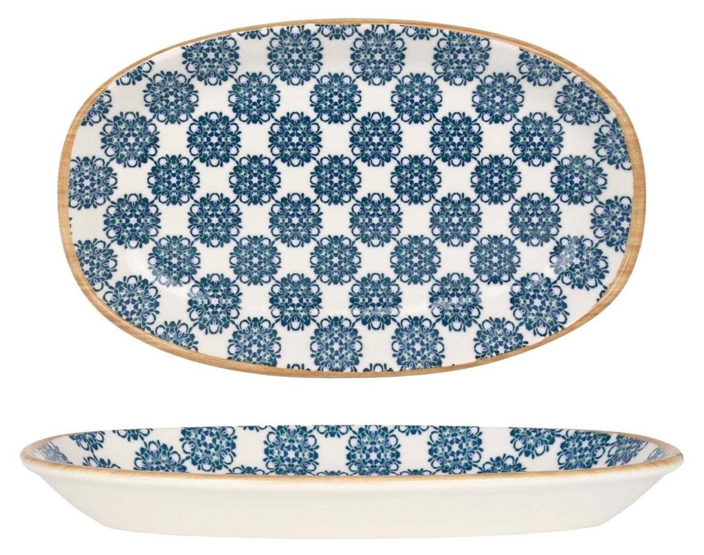 Bonna Servierschale - Lotus - Porzellan - 29x17 cm Produktbild 