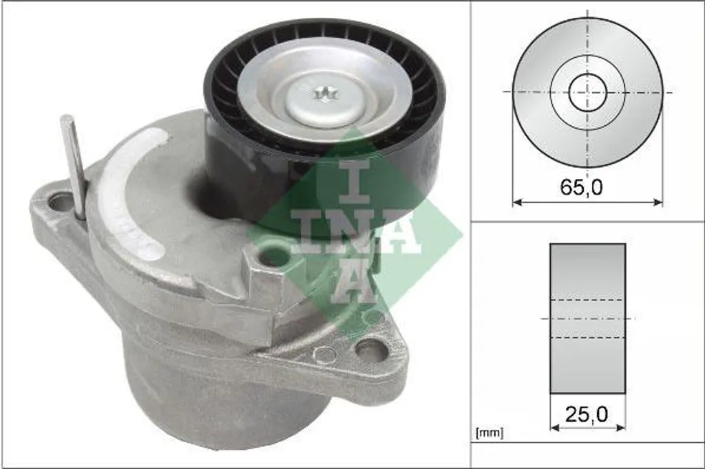Tendeur de courroie pour Peugeot 3008, 308, 5008 et Citroën C4, C5 HDi