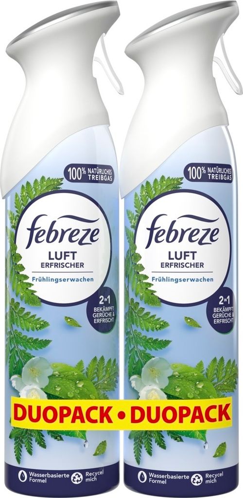 febreze Raumspray Frühlingserwachen frisch 2x185 ml, 2 St.