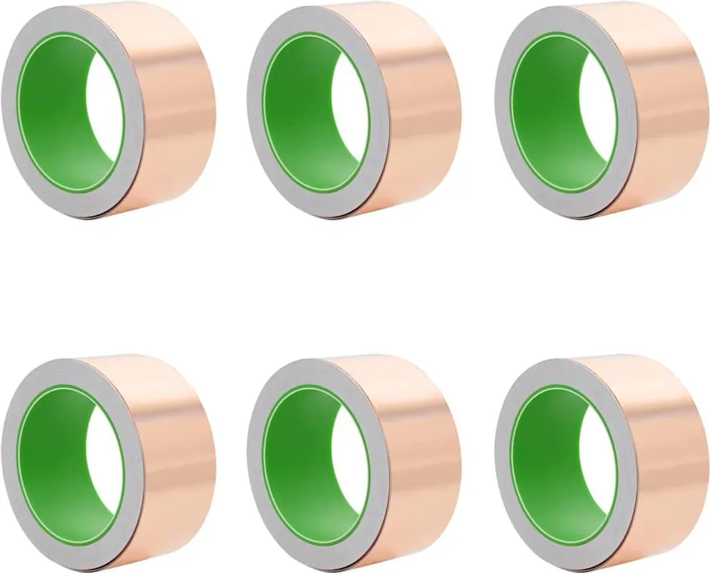 Set 6 Strisce Rame vidaXL 20m Totali | Protezione Piante e DIY