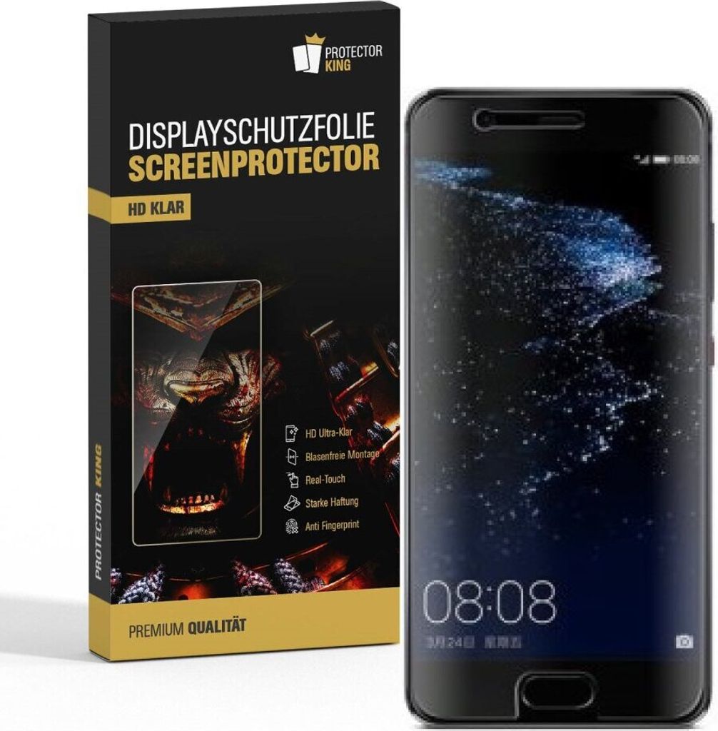 6x Displayschutzfolie für Huawei P10 Lite Displayfolie Schutzfolie HD ULTRA KLAR