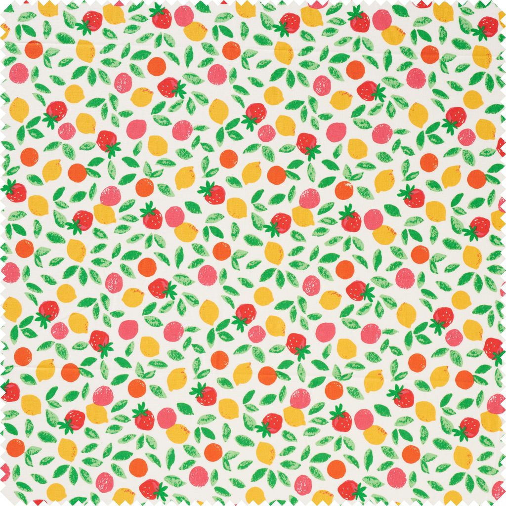 Baumwoll-Stoff "Sommerobst", 150 cm breit, Meterware