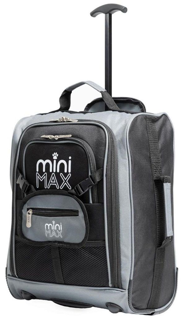 Dětský kufr AEROLITE MiniMax S - černá Obrázek produktu 