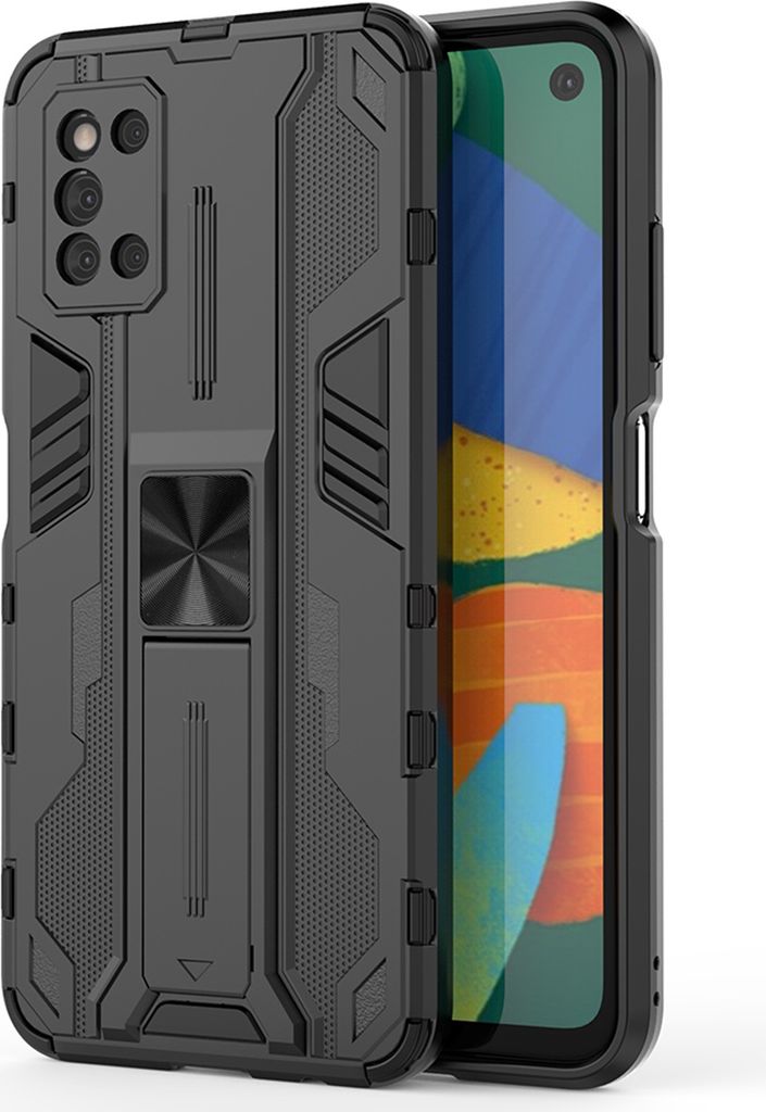 Galaxy F52 5G Hülle, Dual Layer PC TPU Bumper Stoßfest Produktbild 
