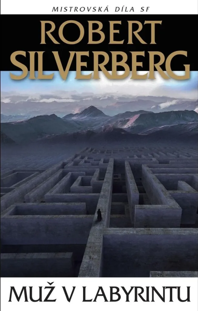 Livre Science-Fiction Robert Silverberg L'Homme dans le Labyrinthe