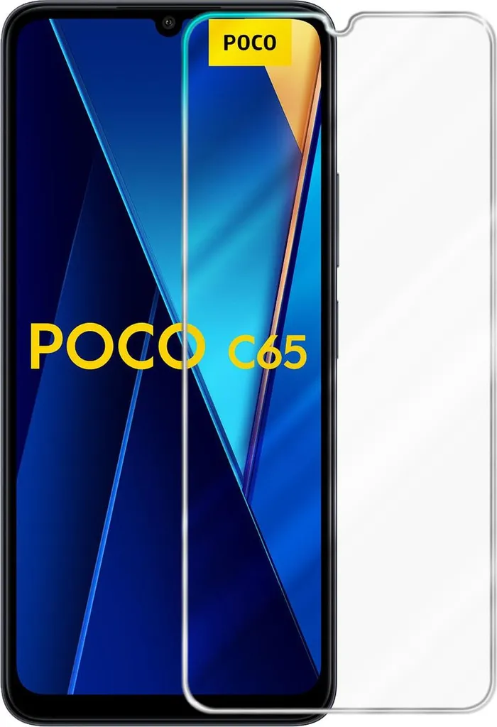 Cadorabo Vetro Temperato Xiaomi Poco C65 CRYSTAL CLEAR 9H Protezione