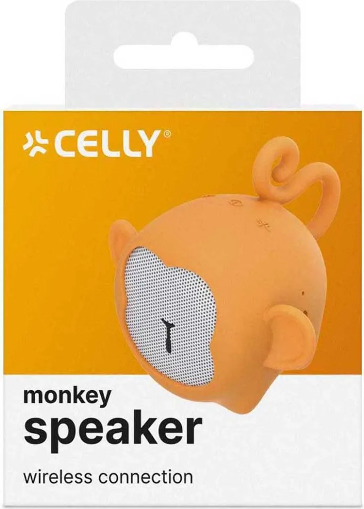 Celly Monkey Bluetooth-lautsprecher Arancione Arancione Taglia unica - 5