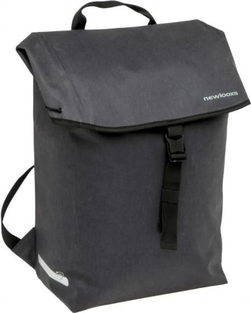 Sac à dos vélo pour vélotaf New Looxs Hamar - Confort 20L Anthracite