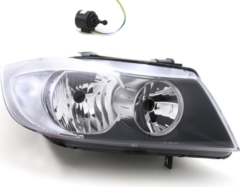 Johns, Scheinwerfer passend für BMW 3er E90 E91 01/05- 08/08 H7 Rechts inkl. Stellmotor 63116938563 63117207574 6938563 7207574 63116942722 631169...