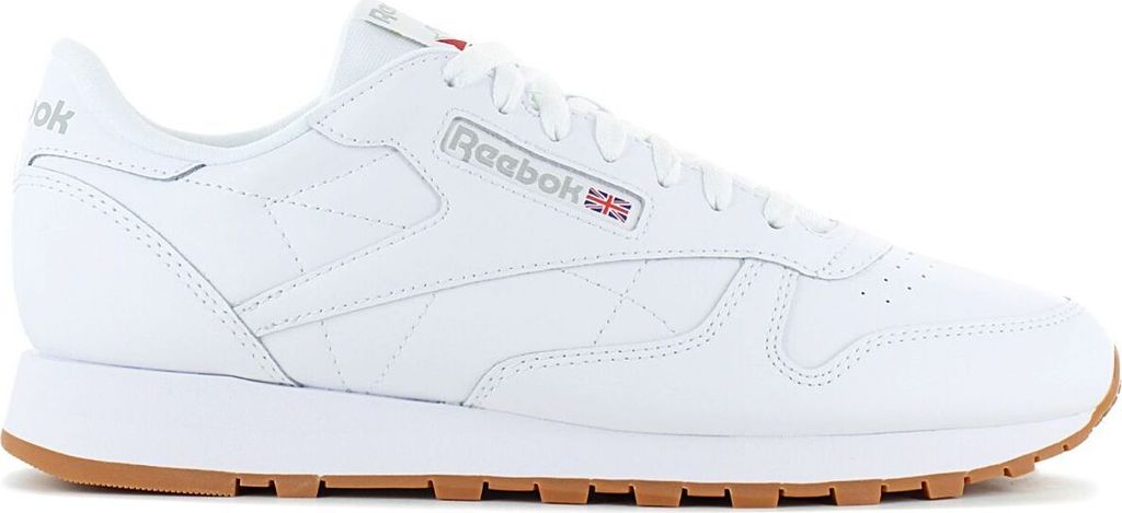 Reebok Classic Leather - Herren Sneakers Schuhe Weiß 100008491 , EU 44.5 UK 10
