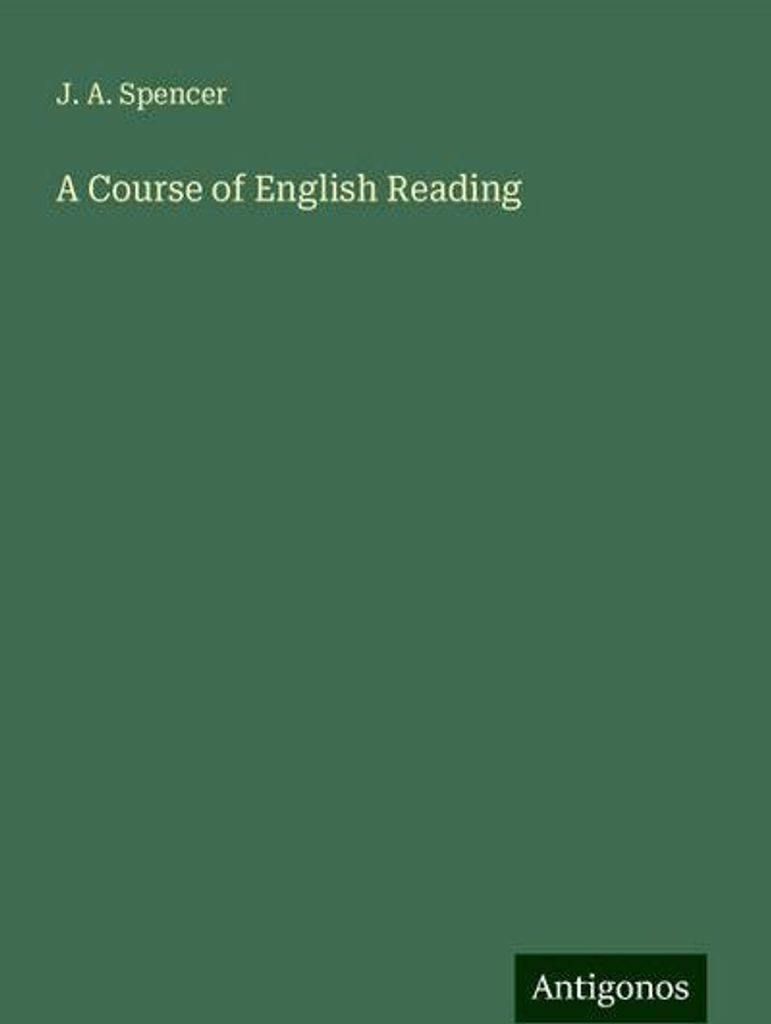 Ein Kurs über englische Lektüre