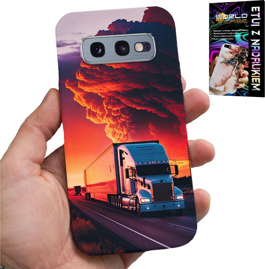 Etui Für Samsung Galaxy S10E - Tir Truck Case + Hydrogel Film
