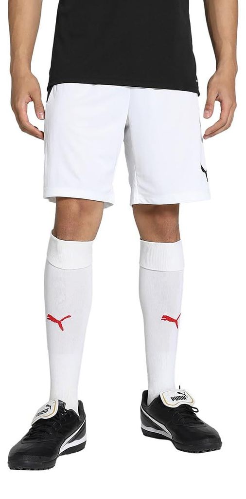 Pantalones cortos Puma Teamliga para hombre - Blancos Imagen del producto 