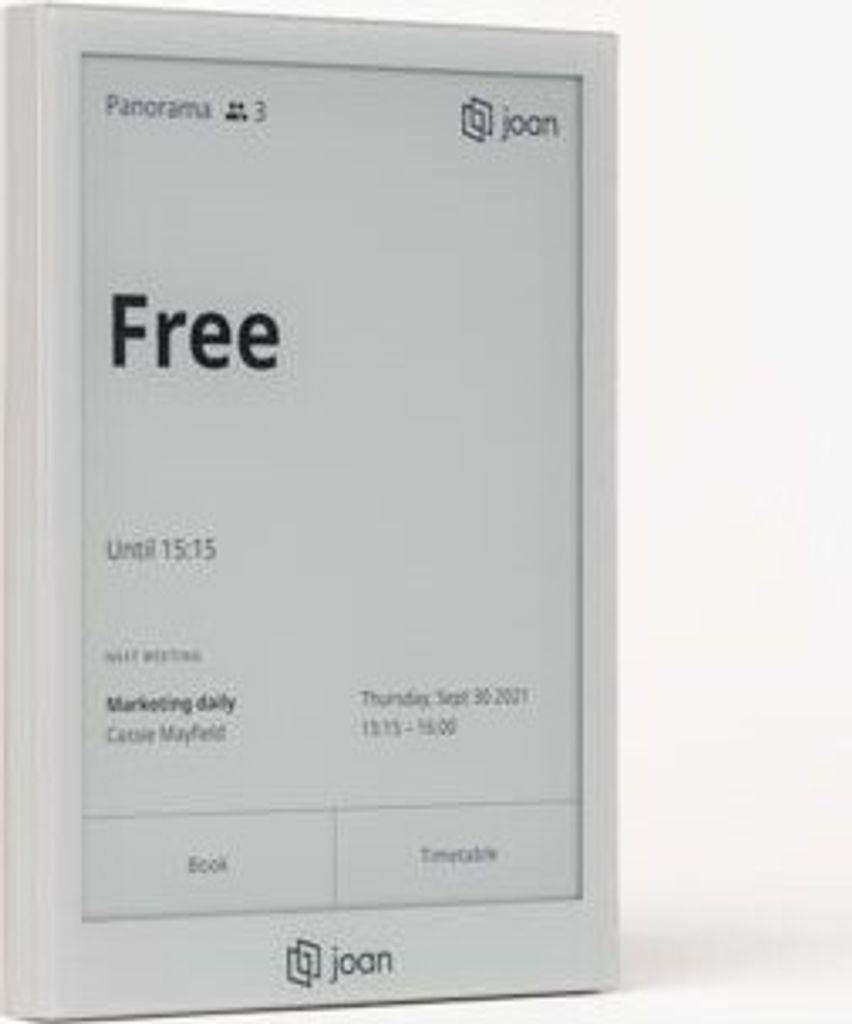 JOAN 6 PRO Raumbuchungsdisplay - 6 Zoll E-Ink Touch-Display - kabellos -