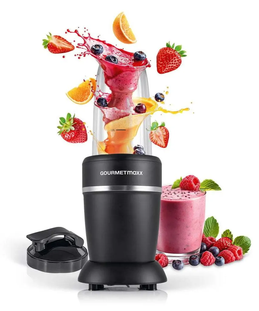 GOURMETmaxx Nutrition Mixer - Nero opaco