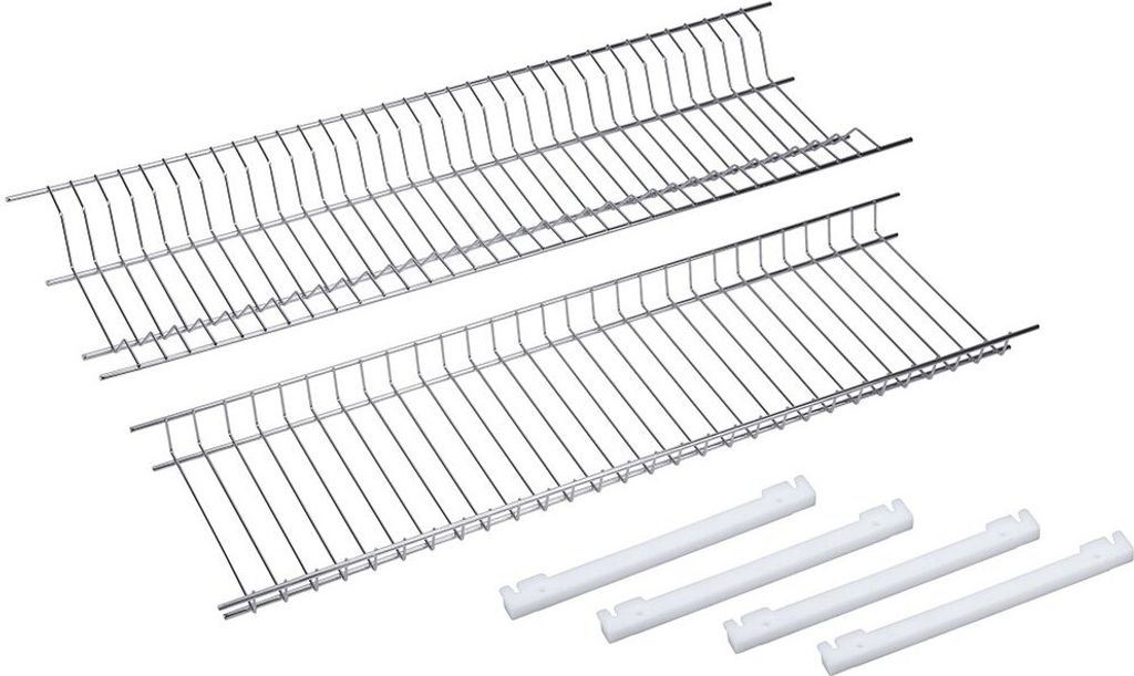 Sauvic Edelstahl Einbausatz Für Geschirrtrocknerschrank 75 Cm Silber Silber One Size