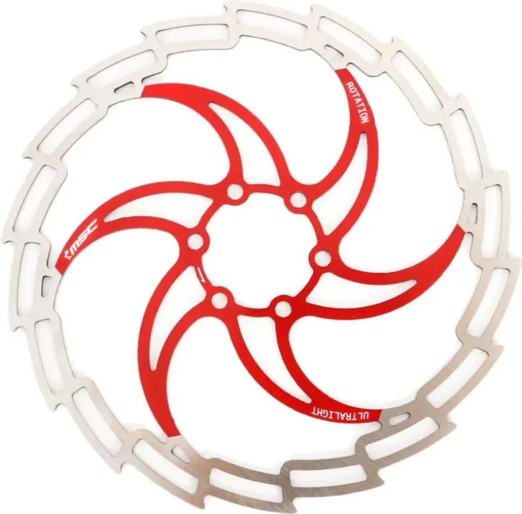Disque de frein 180mm idéal pour VTT enduro et descente en acier durable
