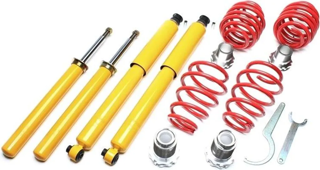 Combiné fileté TATechnix pour Opel Calibra A et Vectra A 4x4 - Réglable