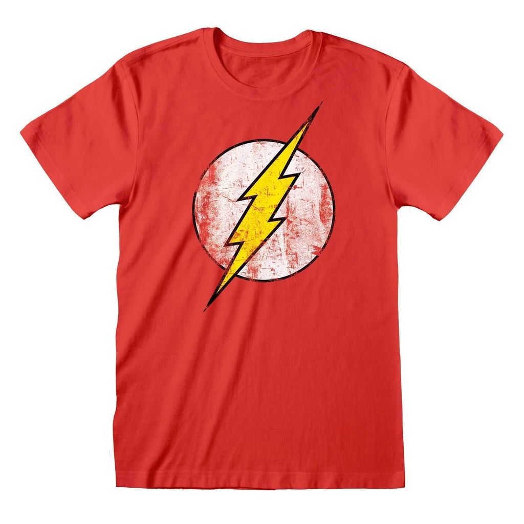 DC Comics Flash - Logo - Red T-Shirt - Größe XXL