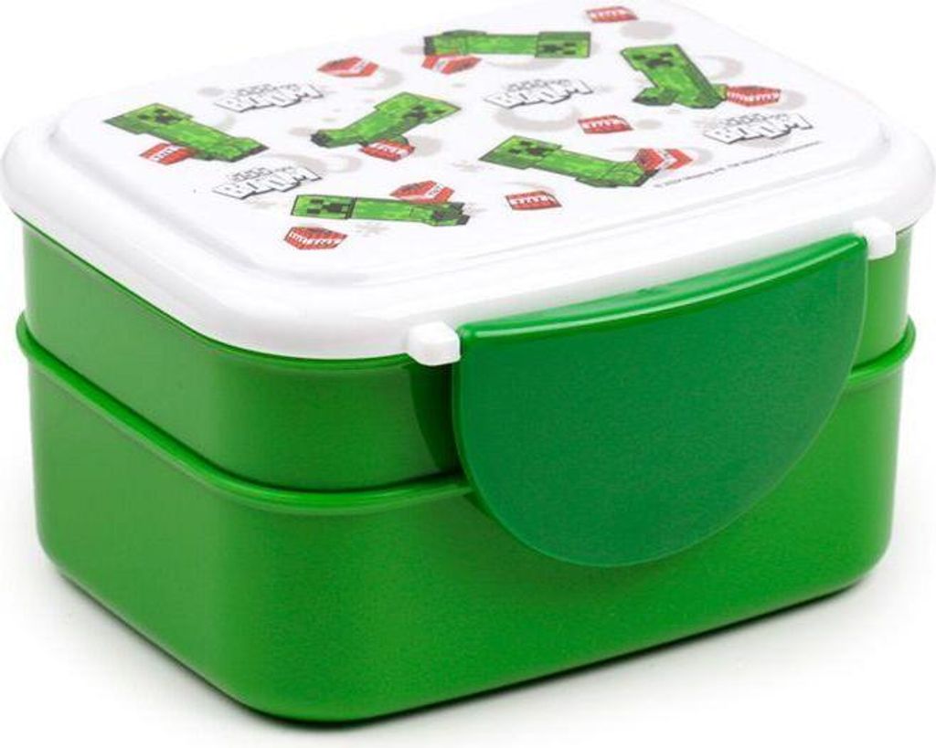 Minecraft Creeper & TNT Clip-Verschluss Stapelbare Bento Produktbild 