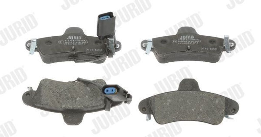 JURID Bremsbeläge Satz Hinten für FORD MONDEO II Kombi (BNP) 573214J