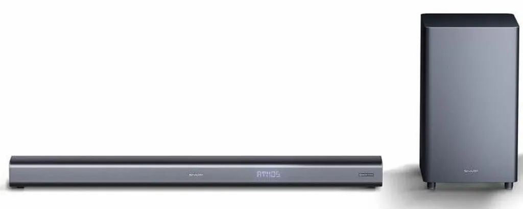 Sharp HT-SBW460 Barre de Son Dolby Atmos 3.1 avec Caisson de Basse sans Fil