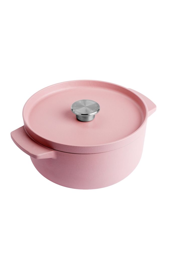 KitchenAid CC007430-001, 3,3 l, Pink, Eisenguss, Keramik, Elektro, Gas, Halogen, Induktion, Versiegelte Platte, Pink, Eisenguss