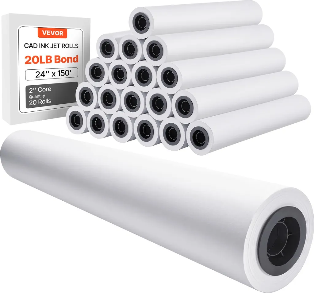 Rouleaux Papier Grand Format pour Impression de Plans d'Architecture et SIG