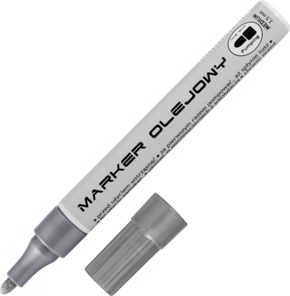 Toma Economy 420 Runder silberner Ölmarker