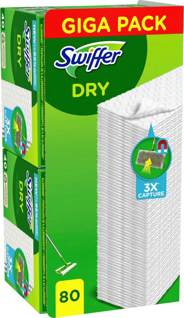 Ściereczki do podłóg Swiffer suchy wkład Mega Pack 72 Zdjęcie produktu 16