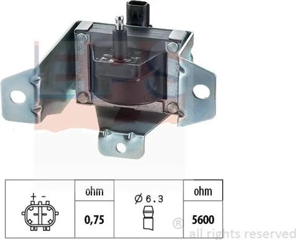Bloc d'allumage pour moteur essence Freelander avec bobine EPS