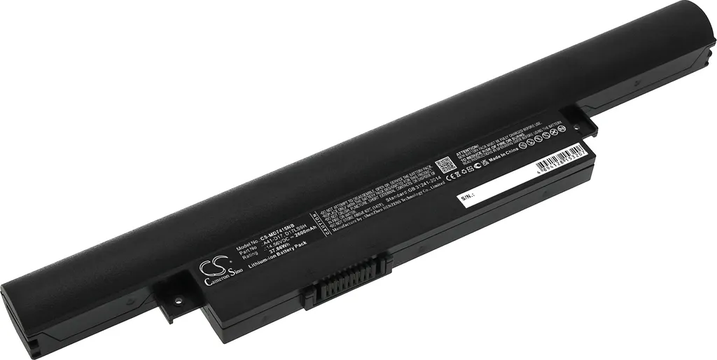 Batterie Medion Akoya E7415 compatible 40050714 40060854 TECHTEK 15V