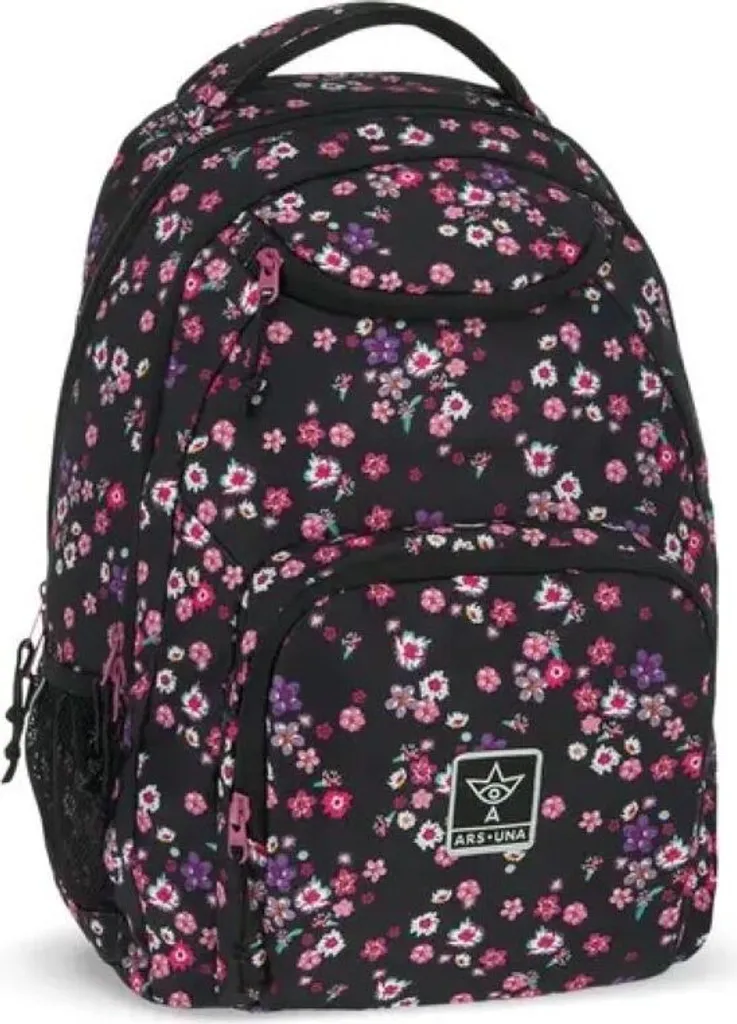 Sac à dos dos protégé AU-6 Pearl Blossom Noir - Fini le mal de dos