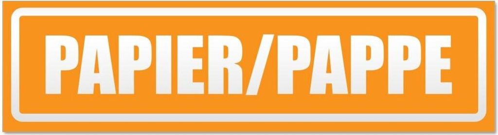 Kiwistar Papier Pappe invertiert Magnetschild Schild magnetisch - 30cm Orange - Magnetfolie für Auto PKW Kfz