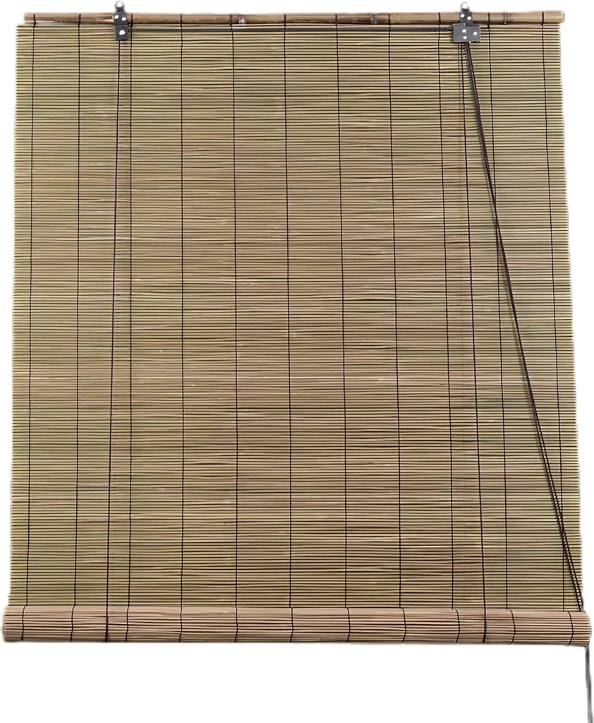 Store bois protection visuelle en bambou 80x160 cm brise-vue chic