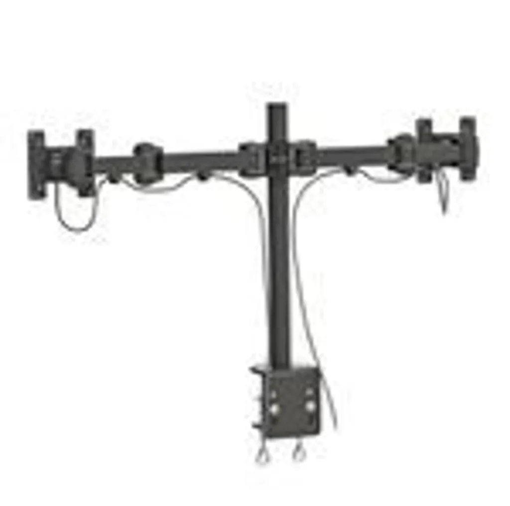 Support double écran articulé à pinces pour moniteurs LCD - 12